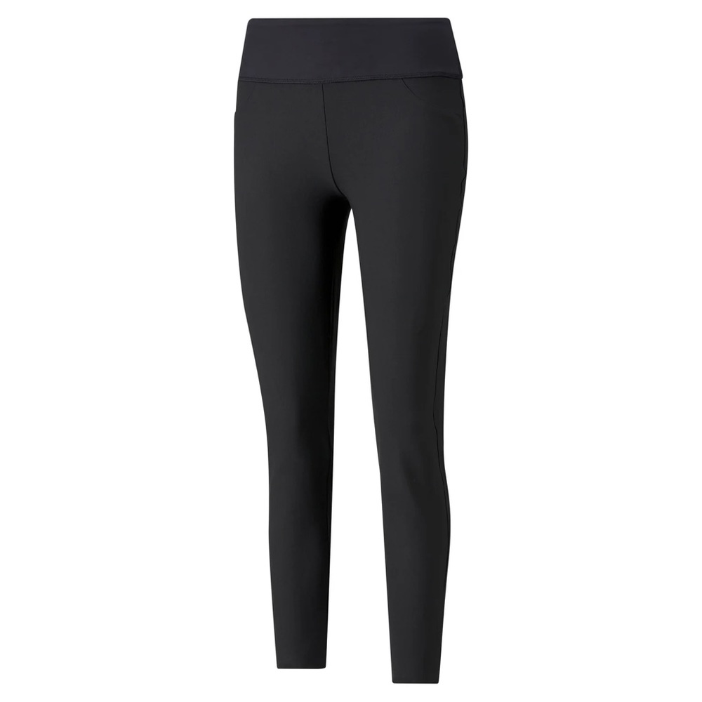 New Puma Women’s Golf PWRSHAPE Capri Mid Rise Black Pants - Size Large